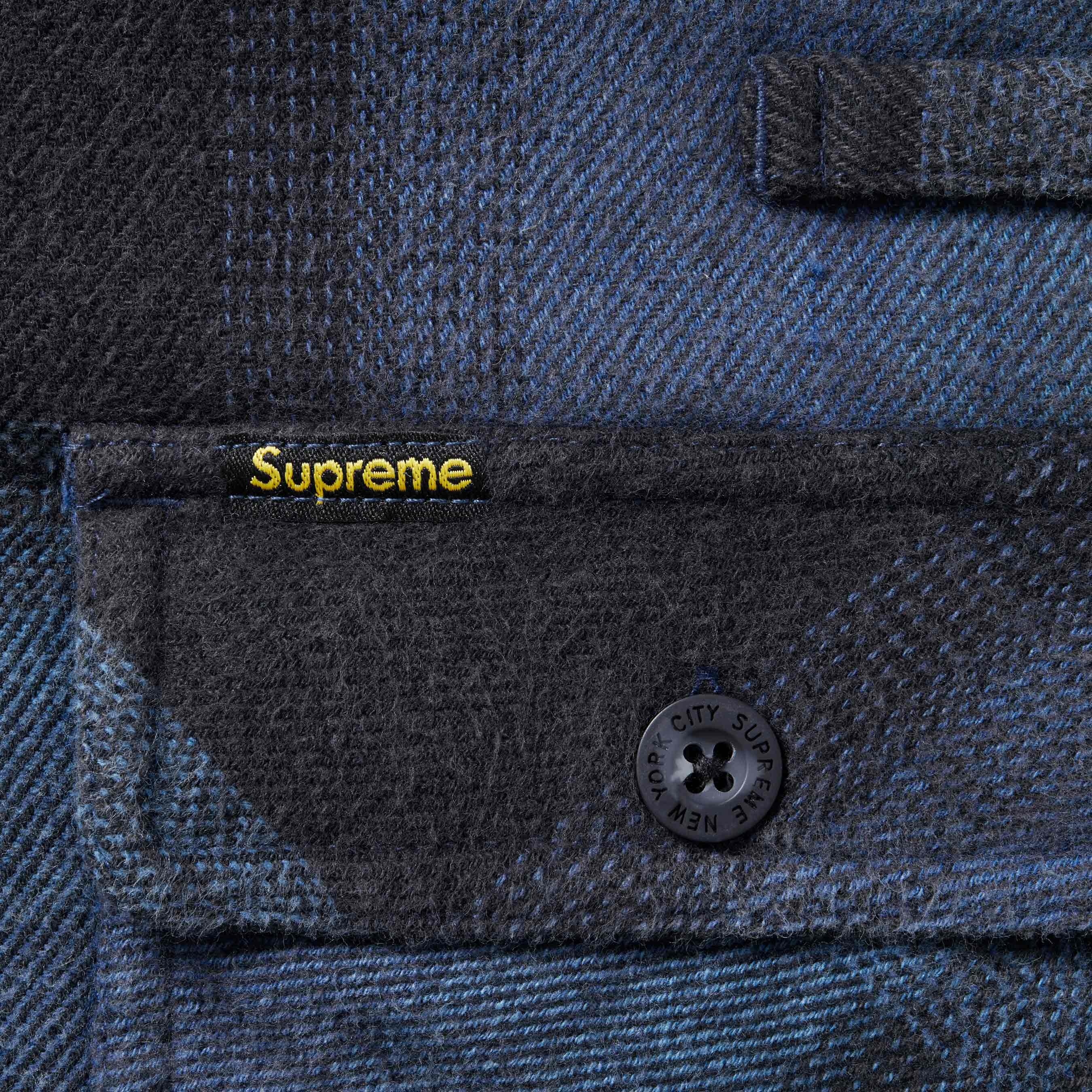 Quilted Lined Hooded Flannel Shirt view 3